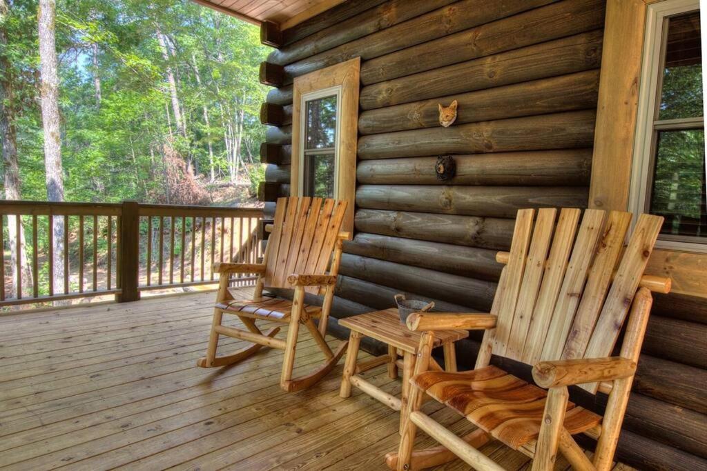 Honeymoon Getaway In Woods Near Noc And Smoky Mtn Rr Vila Bryson City Exterior foto