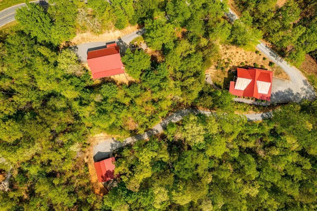 Honeymoon Getaway In Woods Near Noc And Smoky Mtn Rr Vila Bryson City Exterior foto